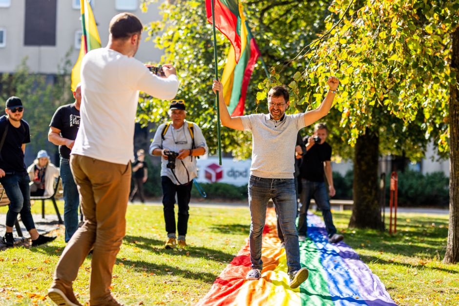 LBGTQ protestas nepraėjo be incidentų: policija pradėjo administracinę teiseną