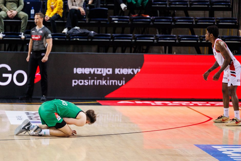 LKL ketvirtfinaliai: Kauno „Žalgiris“ – Mažeikių „M Basket-Delamode“