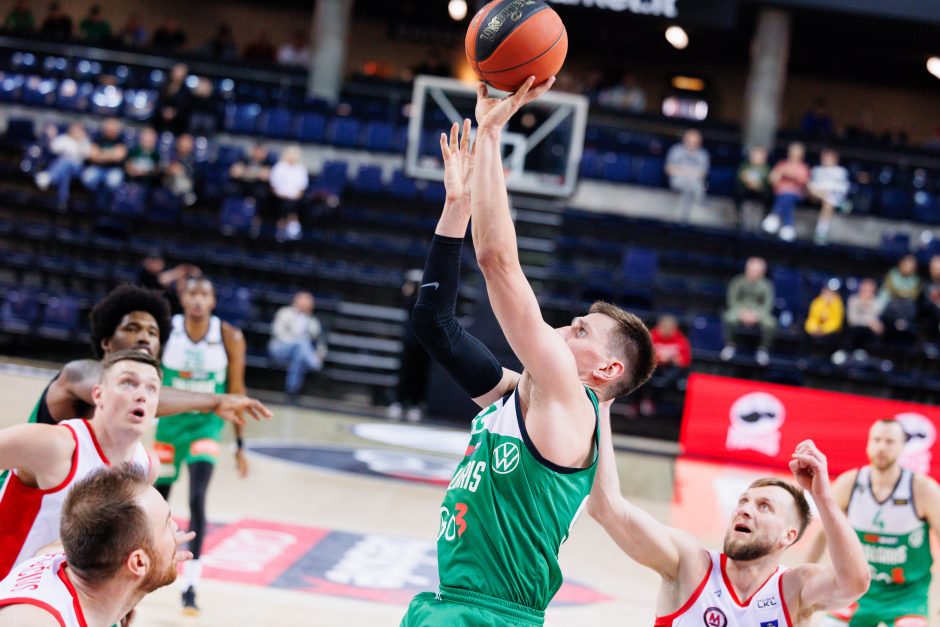 LKL ketvirtfinaliai: Kauno „Žalgiris“ – Mažeikių „M Basket-Delamode“