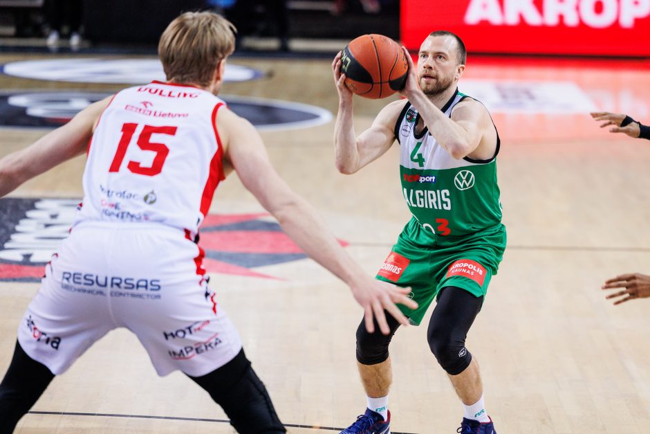 LKL ketvirtfinaliai: Kauno „Žalgiris“ – Mažeikių „M Basket-Delamode“