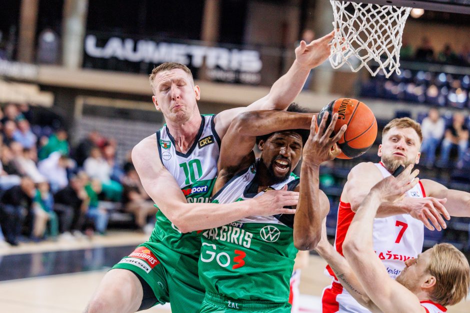 LKL ketvirtfinaliai: Kauno „Žalgiris“ – Mažeikių „M Basket-Delamode“