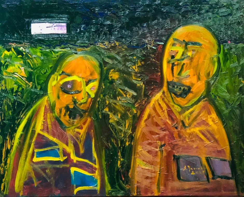 Uostamiesčio Baroti galerijoje – A. Jasenkos tapybos paroda „Šv. Jono galva už du gramus kokaino“