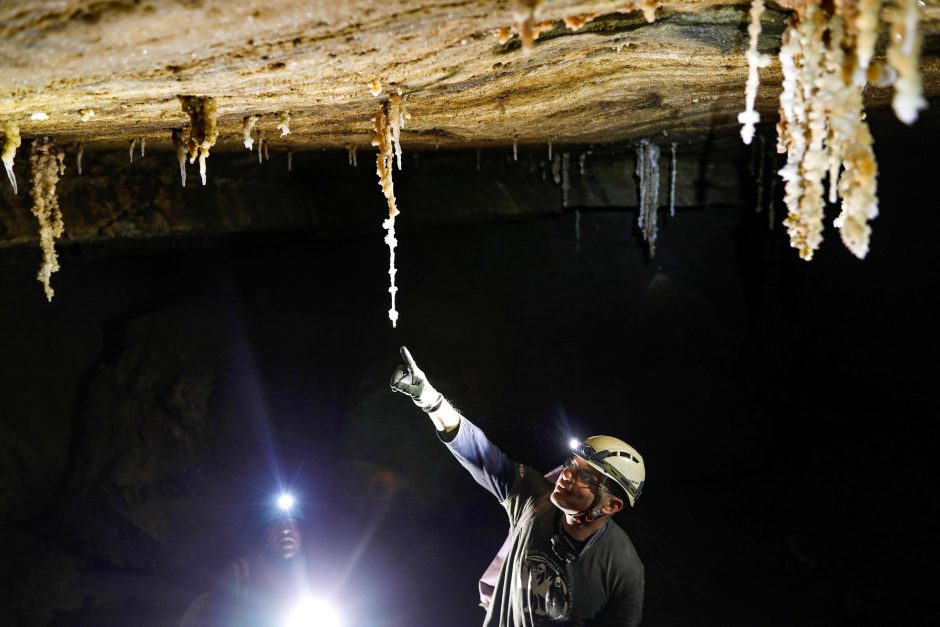 Urvų tyrinėtojai pristatė ilgiausią pasaulyje druskos olą