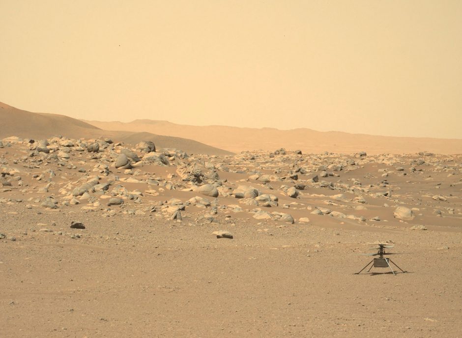 NASA: Marso sraigtasparnis atliko dar vieną sėkmingą skrydį