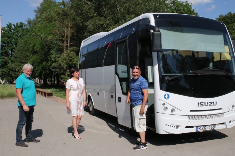 Klaipėdos rajono švietimo įstaigoms – nauji modernūs autobusai