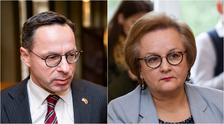 Seimo nariai Ž. Pavilionis ir L. Andrikienė gavo naujas pareigas