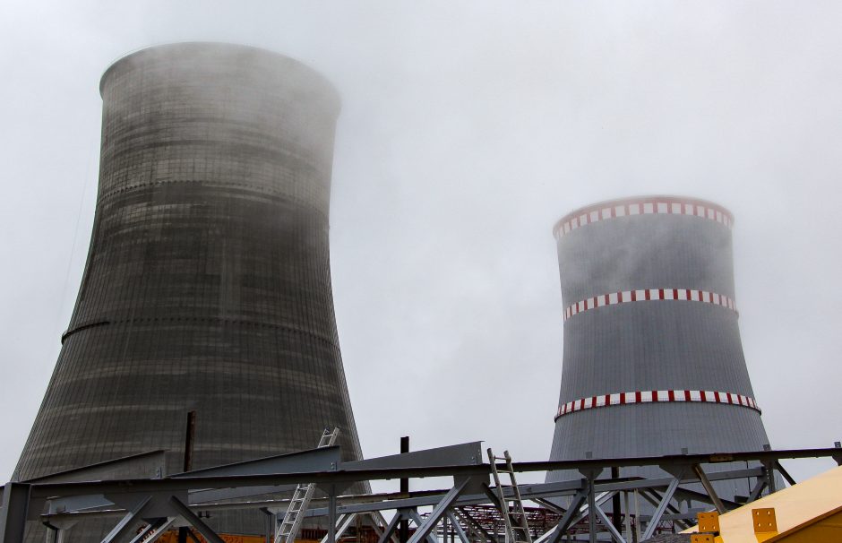 A. Lukašenka: Astravo AE antrasis reaktorius į tinklą bus įjungtas balandį