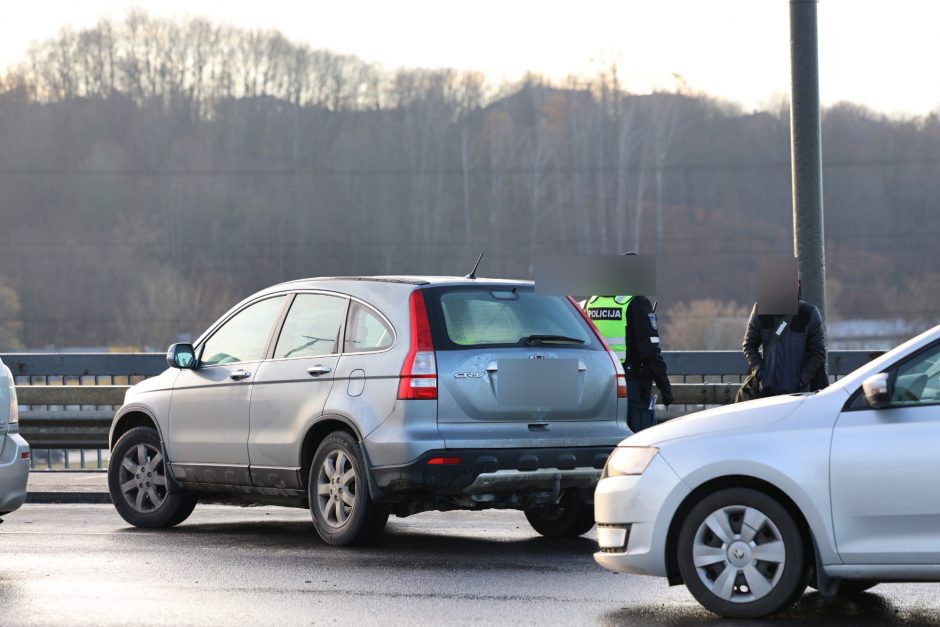 Kaune – automobilių avarijos ir spūstys