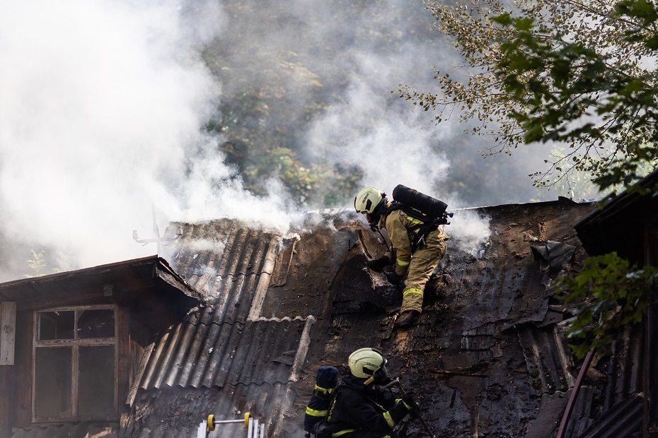 Vilniaus rajone kilo gaisras, žuvo žmogus
