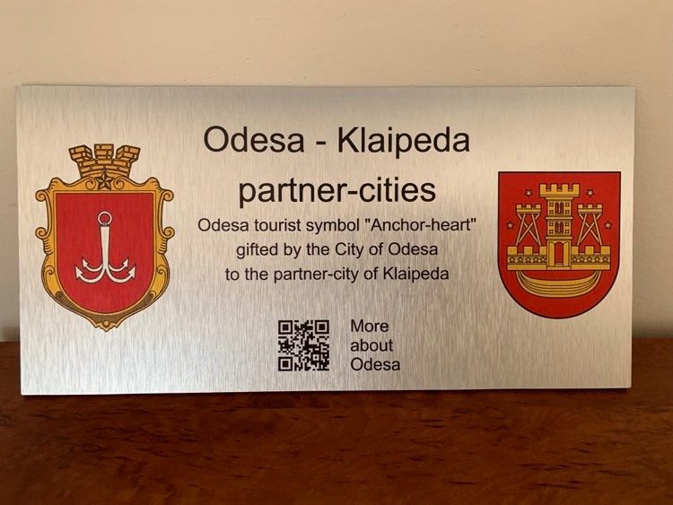 Odesos dovana jau pasiekė Klaipėdą