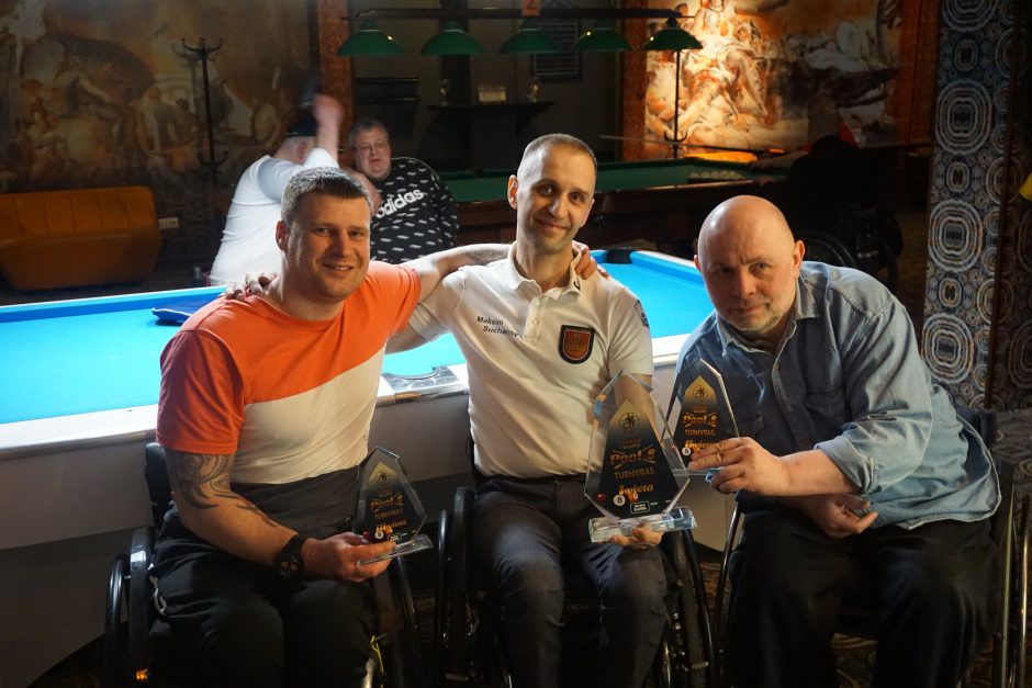 Lietuvos neįgaliųjų biliardo atrankos: iškovojo kelialapius į Europą