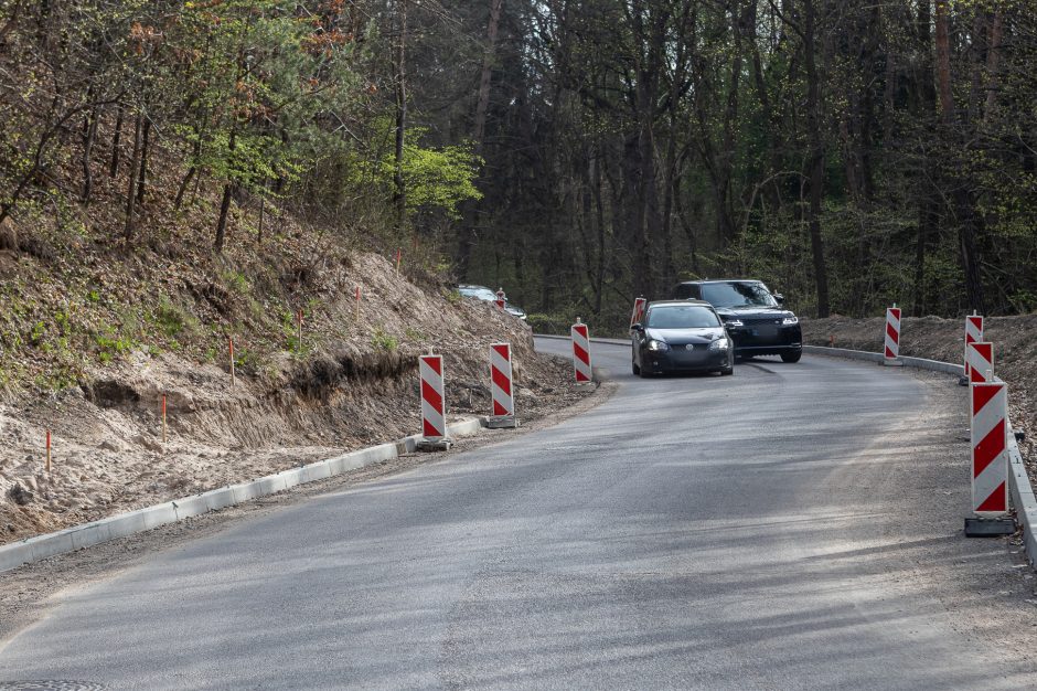 Nesibaigiantys „Regitros“ kalno remonto darbai: abejojama ir kokybe