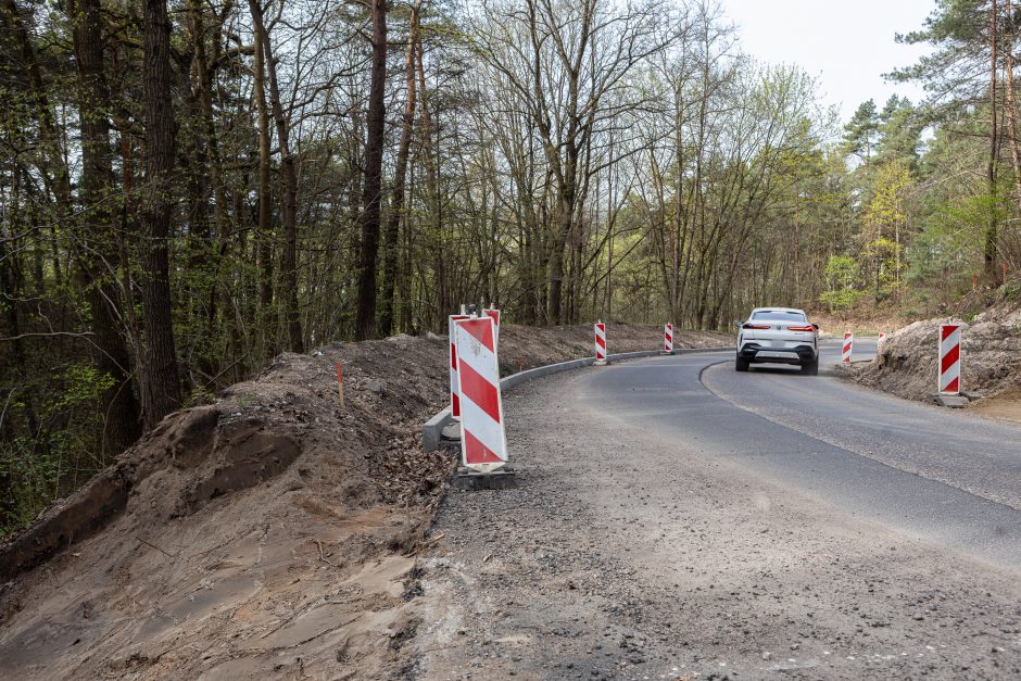 Nesibaigiantys „Regitros“ kalno remonto darbai: abejojama ir kokybe