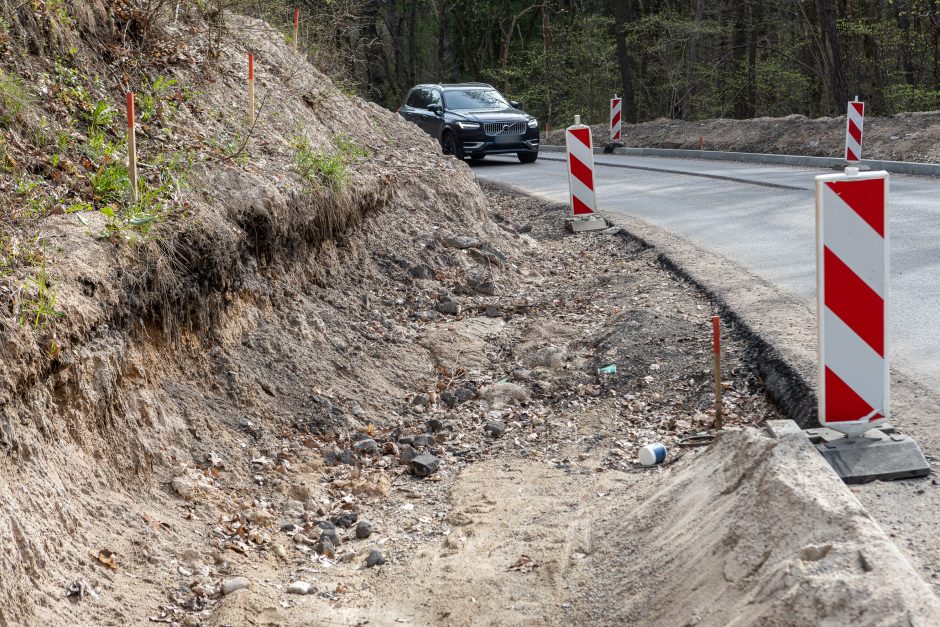 Nesibaigiantys „Regitros“ kalno remonto darbai: abejojama ir kokybe