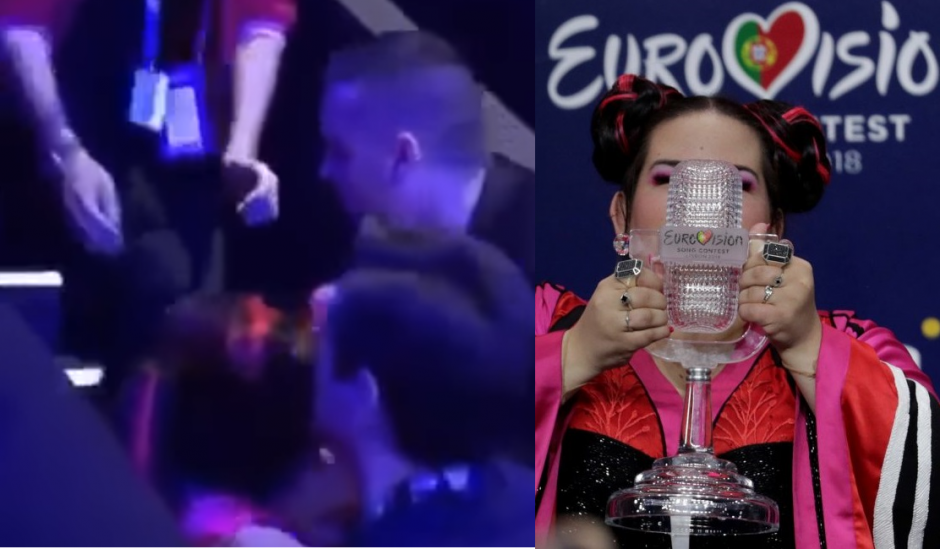 Laiptais nudardėjusi „Eurovizijos“ laimėtoja: dėkoju, kad remiate įvairumą