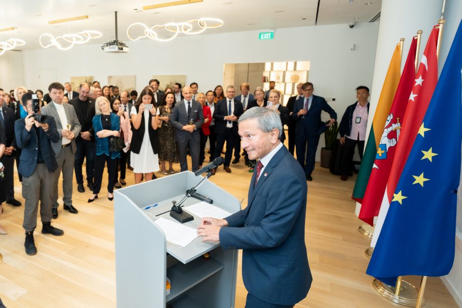 Singapūre atidaryta Lietuvos ambasada