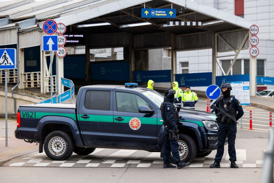 Vilniaus, Kauno ir Šiaulių oro uostuose – melagingi pranešimai apie sprogmenis