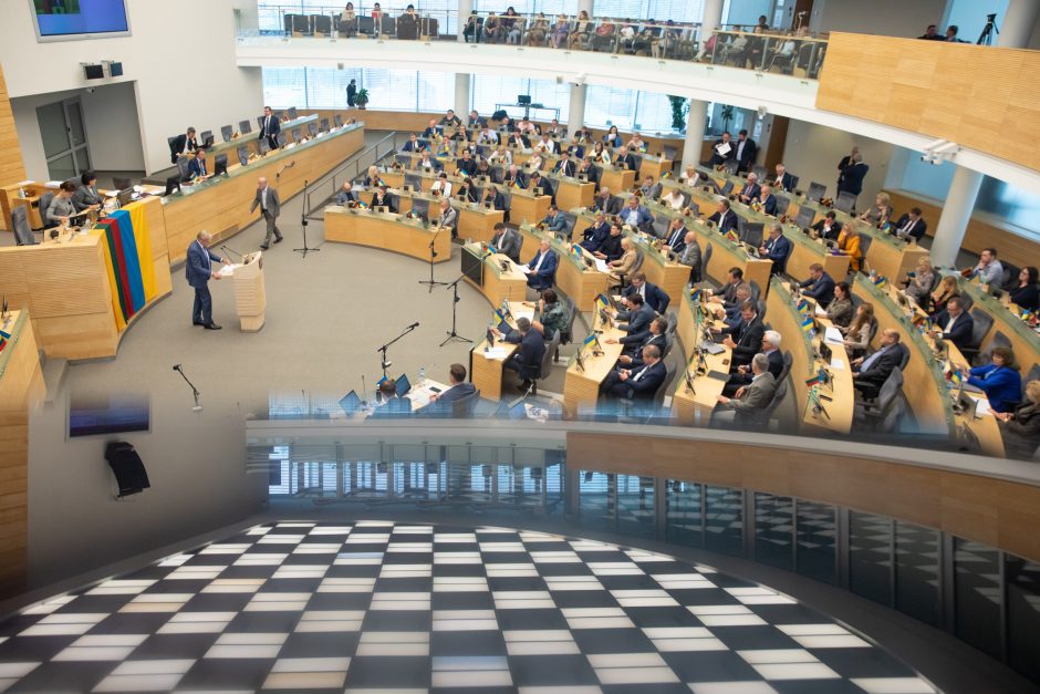 Siūlė tirti parlamento paviršius dėl narkotinių medžiagų: Seimo valdyba nesutiko