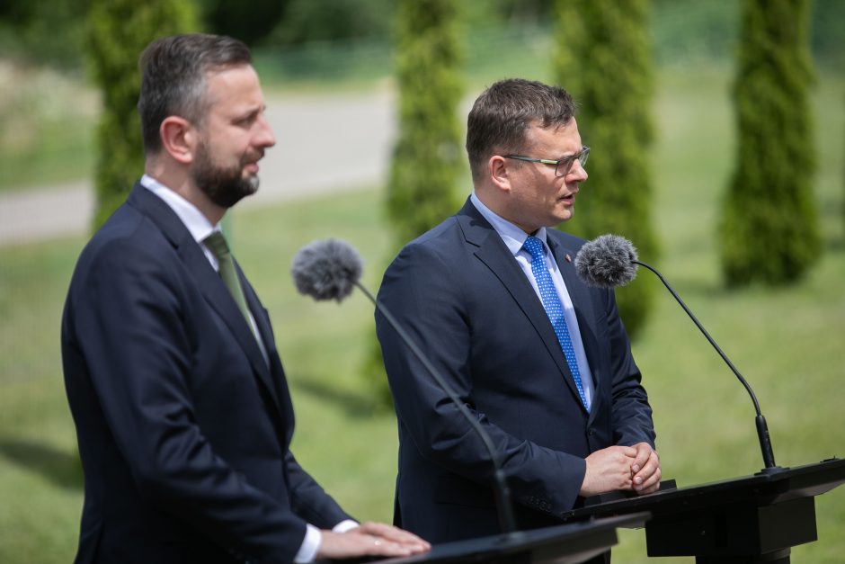 L. Kasčiūnas susitiko su Lenkijos gynybos ministru