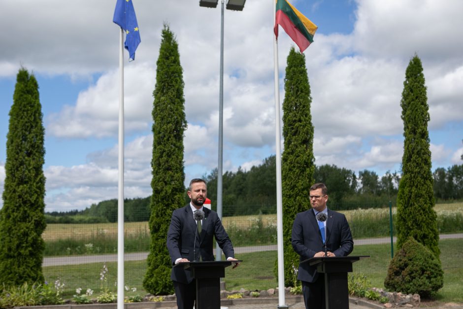 L. Kasčiūnas susitiko su Lenkijos gynybos ministru