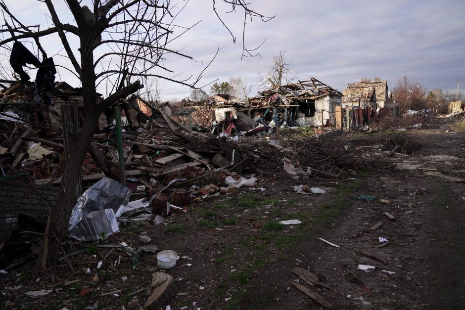 Ukraina teigia, kad Sumų regione rasta cheminio ginklo likučių