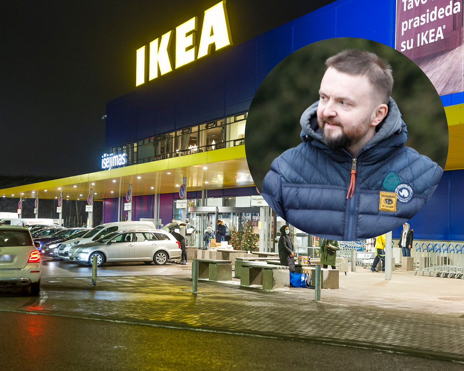 Stano apkarto apsilankymas parduotuvėje „Ikea“: prastai pasijutus dukrai negalėjo iškart išeiti