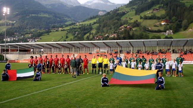 Lietuvos futbolo rinktinei – pirmoji akistata su Okeanijos atstovais