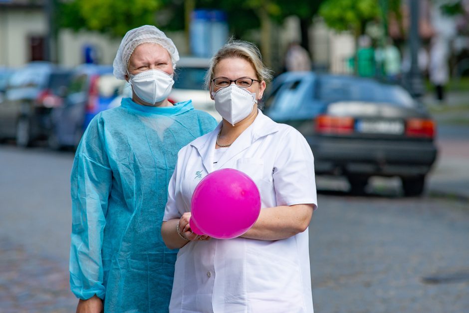 Vaikų gynimo dieną – siurprizas Klaipėdos mažiesiems ligoninės pacientams