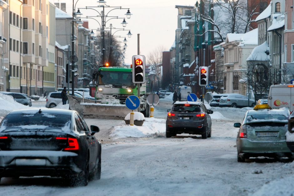 Klaipėdiečių laukia ekstremalūs išbandymai: gatvės virs čiuožykla