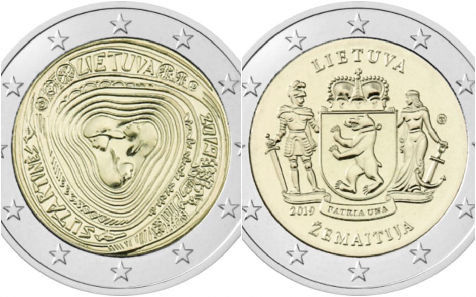 Populiariausios šių metų kolekcinės monetos – skirtos Žemaitijai ir sutartinėms