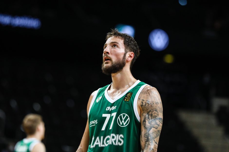 „Žalgiris“ jau ruošia dirvą kitam sezonui: pratęsė sutartį su J. Lauvergne'u