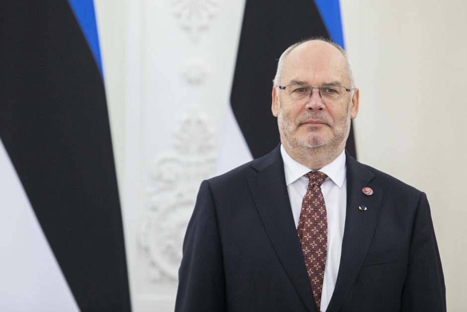 Estijos prezidentui nustatytas koronavirusas