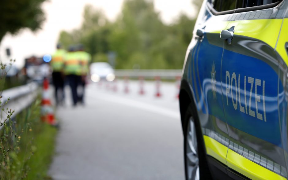 Vokietijos policija turkų sunkvežimyje rado 31 migrantą