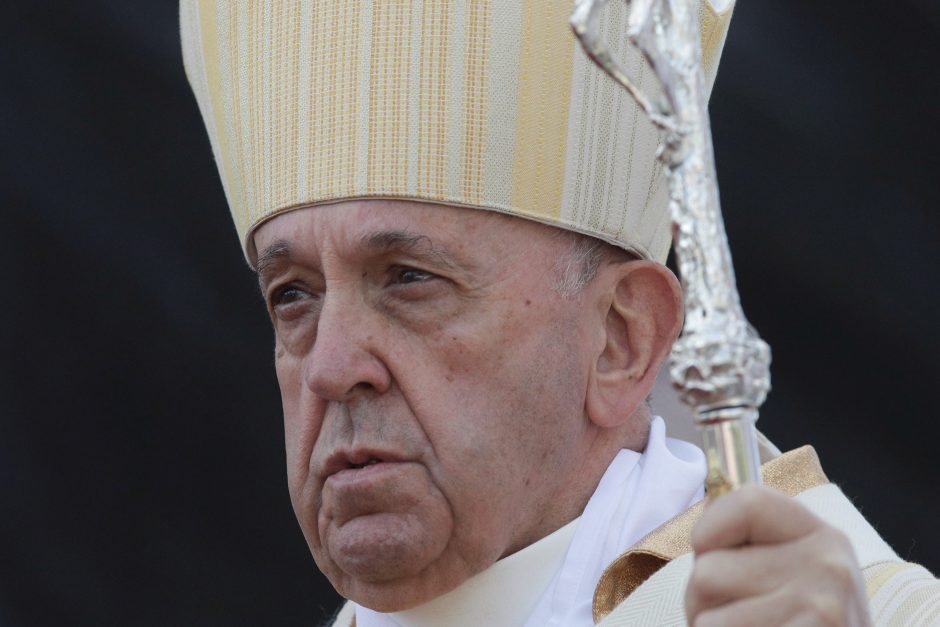 Popiežius įtūžo: prostitucija yra blogis ir vergija