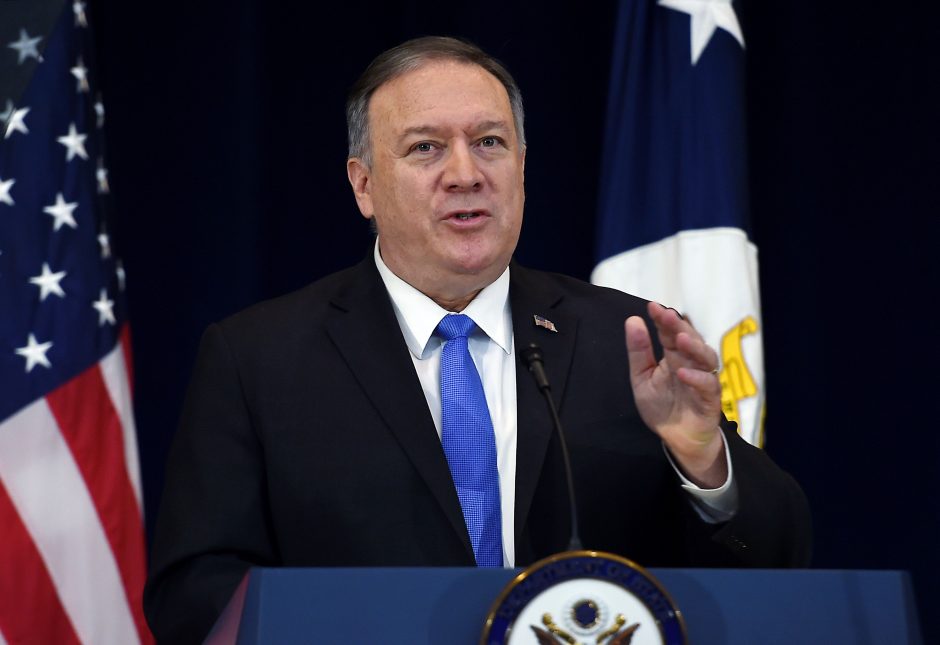 M. Pompeo: Q. Soleimani planavo amerikiečių gyvybėms grėsmę kėlusius veiksmus