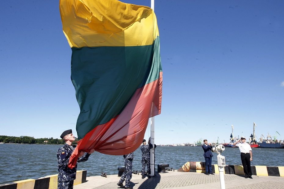 Kruizinių laivų terminale atstatys vėliavos stiebą