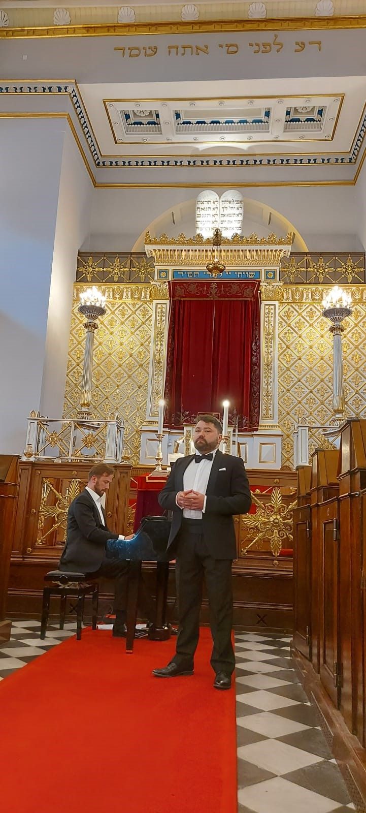 Tenoras R. Karpis ir pianistas D. Mažintas pradėjo tarptautinį žydų kultūros festivalį Kopenhagoje
