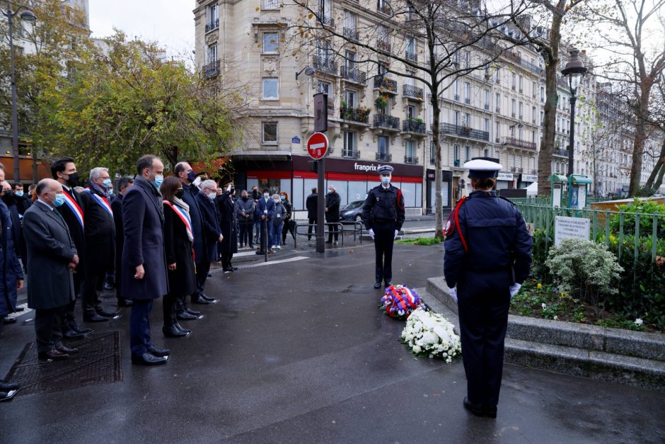 Prancūzijoje paminėtos šeštosios teroro išpuolių Paryžiuje metinės