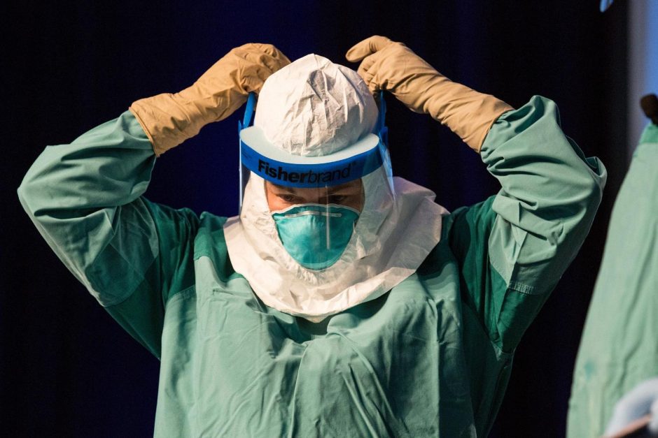 Nustatytas naujas mirtino Ebolos viruso atvejis
