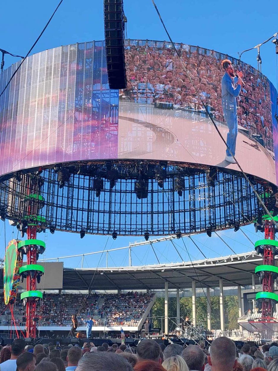 Šeštadieninis E. Sheerano koncertas Kaune (skaitytojų nuotraukos)