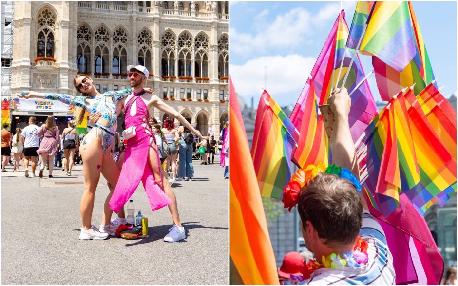 Šimtatūkstantiniame „Pride“ parade – tik per plauką nuo tragedijos