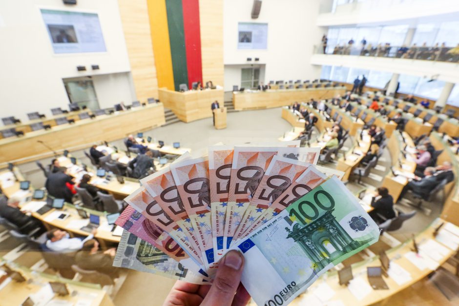 Valstybės dotacijas naujoms partijoms siūloma mokėti tik iki kitos Seimo kadencijos