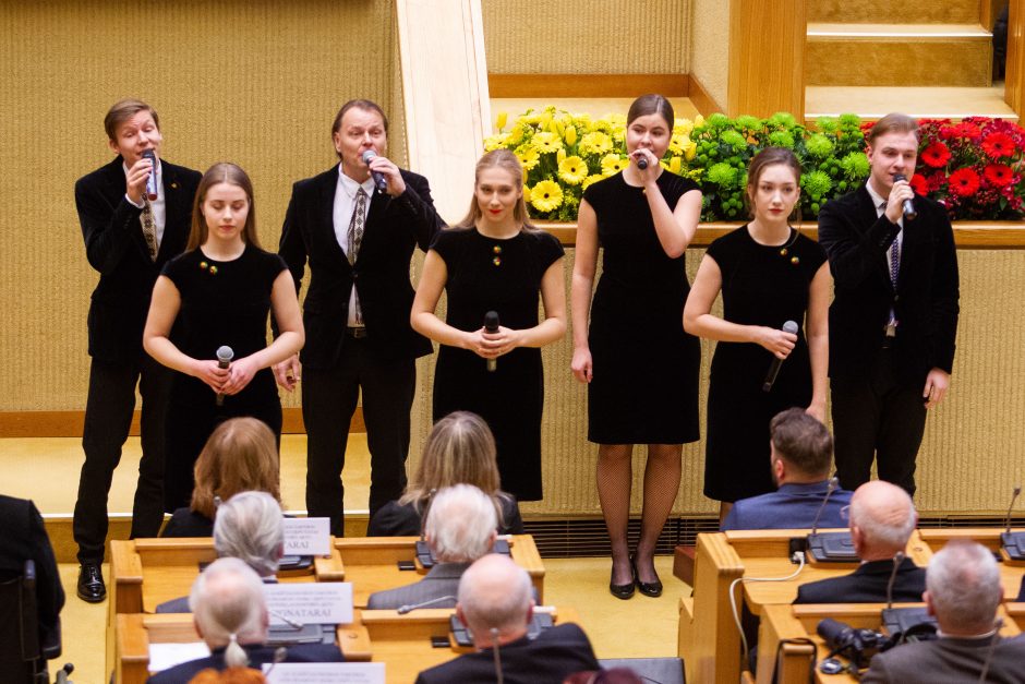 Nepriklausomybės premijos laureatė: nepriimkime laisvės kaip privilegijos