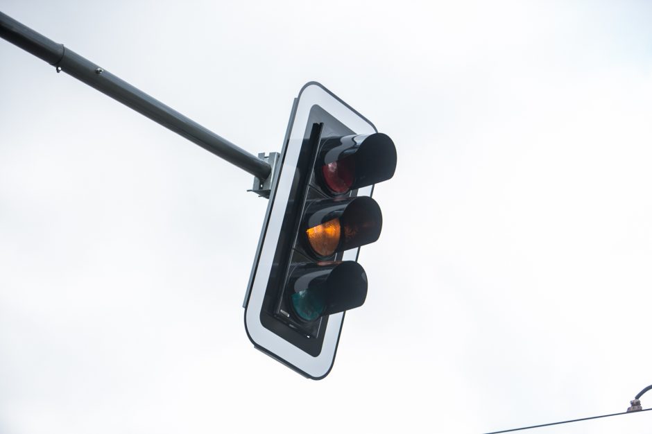 Vairuotojų kantrybę Kęstučio gatvėje išbandys naujas šviesoforas