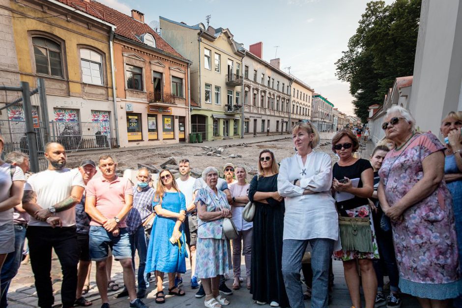 Verslininkas apie Vilniaus gatvės kapitalinį remontą: skausminga, bet labai reikalinga