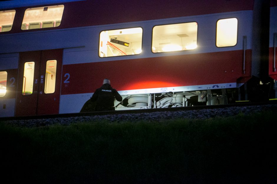 Petrašiūnuose po traukinio ratais žuvo jauna moteris