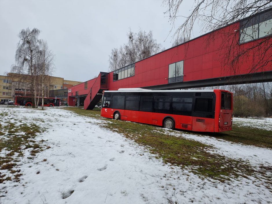 Per plauką nuo tragedijos: autobuso vairuotojas prarado sąmonę ties posūkiu, kur jo laukė keleiviai