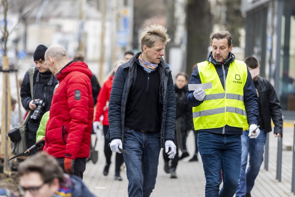 Sostinės meras rengia talką: padėkime Savanorių prospektui sužaliuoti