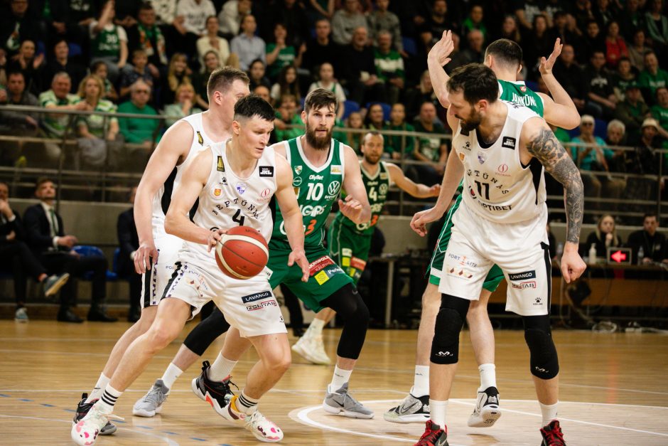 LKL ketvirtfinalis: „Žalgiris“ – „Neptūnas“ (87:71)