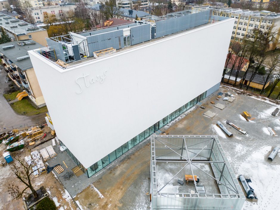 Stasio Eidrigevičiaus menų centras bus atidarytas pavasarį